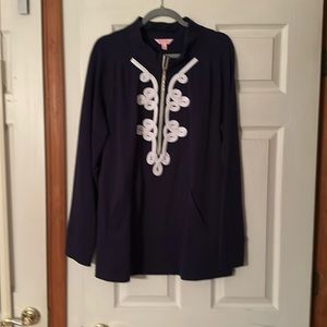 EUC LILLY PULITZER TUNIC POPOVER XL